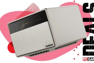 I’ve loved this super cinematic 4K HDR projector for movie and game nights for years and now it’s half price with this handy great discount code.