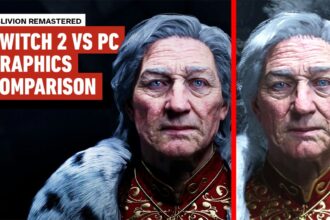 The Elder Scrolls IV: Oblivion Remastered – Switch 2 vs PC Graphics Comparison
