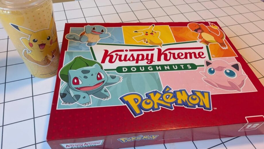 Krispy Kreme Tests Pokémon Doughnuts Live