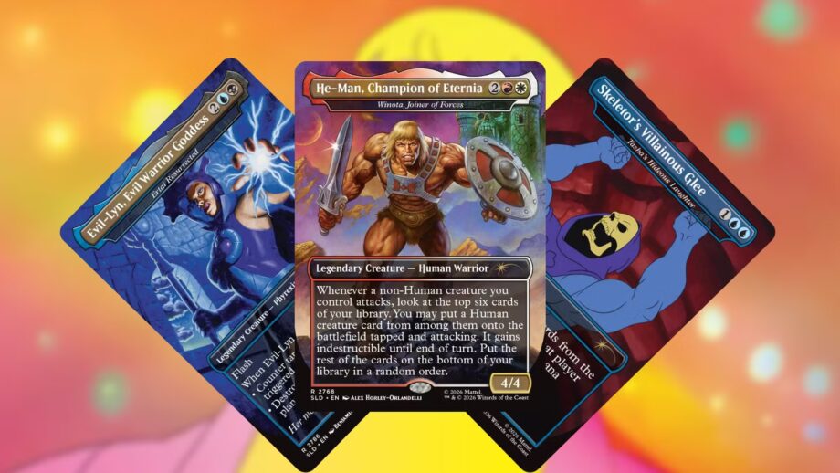 Masters Of The Universe Reveals Secret Lair MTG Superdrop Release Date