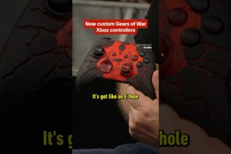 New Xbox controller for Gears of War: E-Day has 3D-sculpted grips. Presented by METRO 2039 and Fable