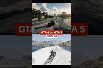 2026 vs. 2013… what are you most excited for in GTA 6? #gta6 #gta5 #comparison #sidebyside #ign