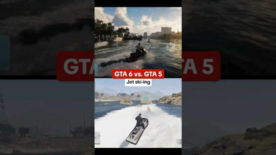 2026 vs. 2013… what are you most excited for in GTA 6? #gta6 #gta5 #comparison #sidebyside #ign