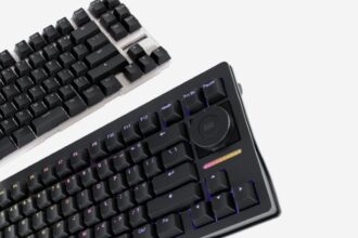 Wooting 80HE gains BIG KNOB, upgraded switches, and more