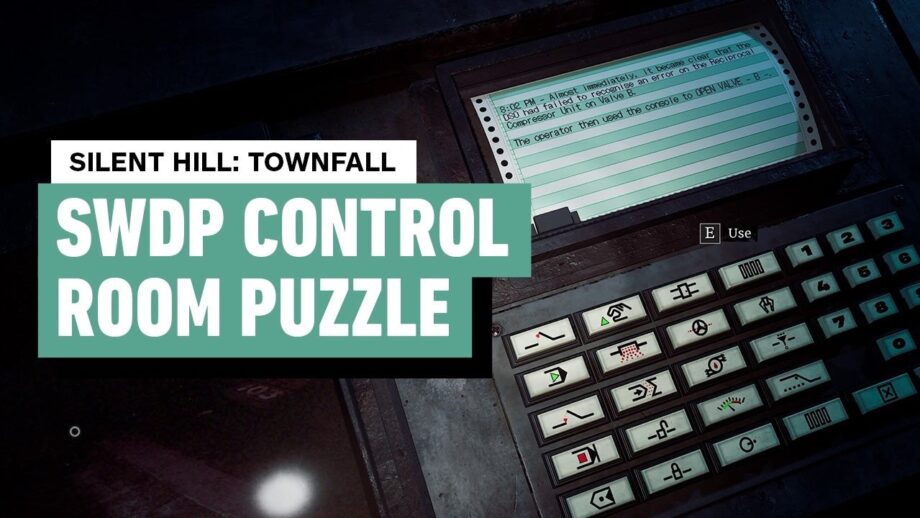 Silent Hill: Townfall – SWDP Control Room Puzzle Solution
