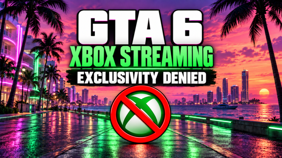 GTA 6 Xbox Streaming Report Corrected: No Exclusive Deal or PC Access