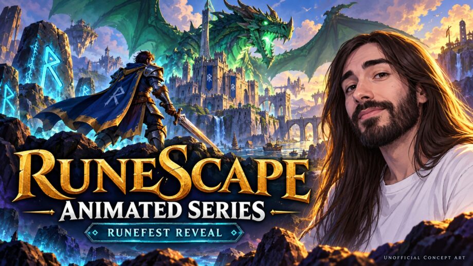 RuneScape Heads to Animation as MoistCr1TiKaL Partnership Revealed at RuneFest