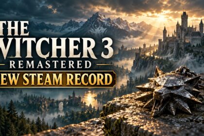 Geralt’s Comeback: The Witcher 3 Remastered Shatters Its Steam Player Record