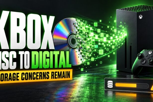 Xbox Takes Physical Games Digital, but Storage Challenges Remain